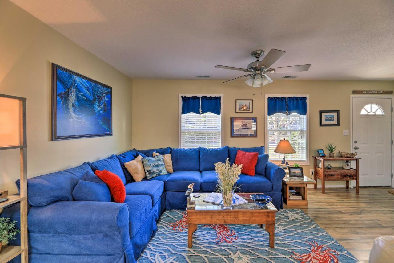 Beaufort Pad With Patio 3 Blocks To Waterfront! Exterior photo