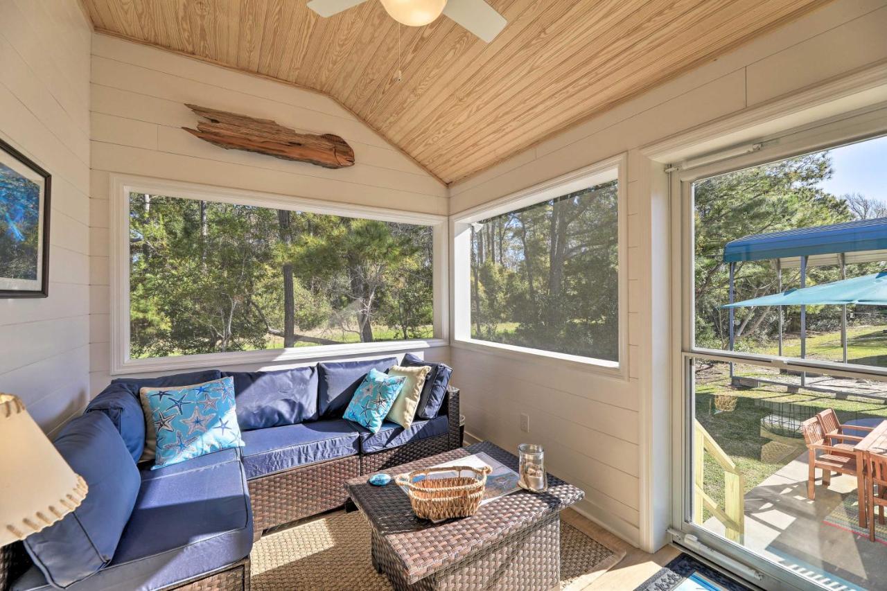 Beaufort Pad With Patio 3 Blocks To Waterfront! Exterior photo